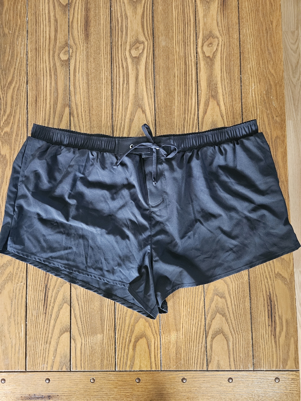 🌹2/$18  Women's Black Drawstring Swim Shorts, Size XXL